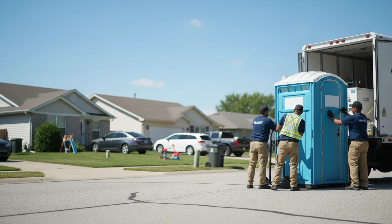 Standard Porta Potty Rentals in Lucas, KS near me